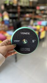 Boina De Espuma Verde Para Corte Pesado 5" Voxer - Vonixx