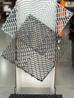 Piso Modular Hidroflow 3D 33x33x1,5 Preto Black Piano - Garage 075