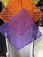 Piso Modular Hidroflow 3D 33x33x1,5 Roxo Twilight - Garage 075