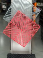 Piso Modular Hidroflow 3D 33x33x1,5 Vermelho Ferrari - Garage 075