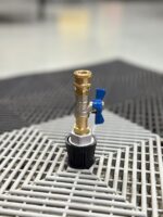 Adaptador Engate Rápido com Registro para Lavadora Stihl - Ponto das Mangueiras