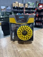 Escova Rotativa Slim Amarela 4" - Auto Crazy