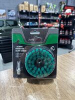 Escova Rotativa Slim Verde 4" - Auto Crazy