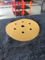 Disco de Lixa Hookit Ouro 236U G-150 152m 7 Furos - 3M