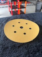 Disco de Lixa Hookit Ouro 236U G-180 152m 7 Furos - 3M