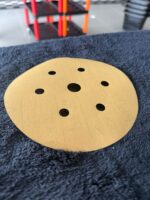 Disco de Lixa Hookit Ouro 216U G-800 152m 7 Furos - 3M