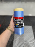 Filme de Mascaramento 2,7x20M - Eletrostático com Fita Resistente a 120 Graus - Sigma Tools