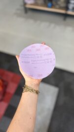 Lixa Disco Purple P1500 152mm S/Furos - 3M