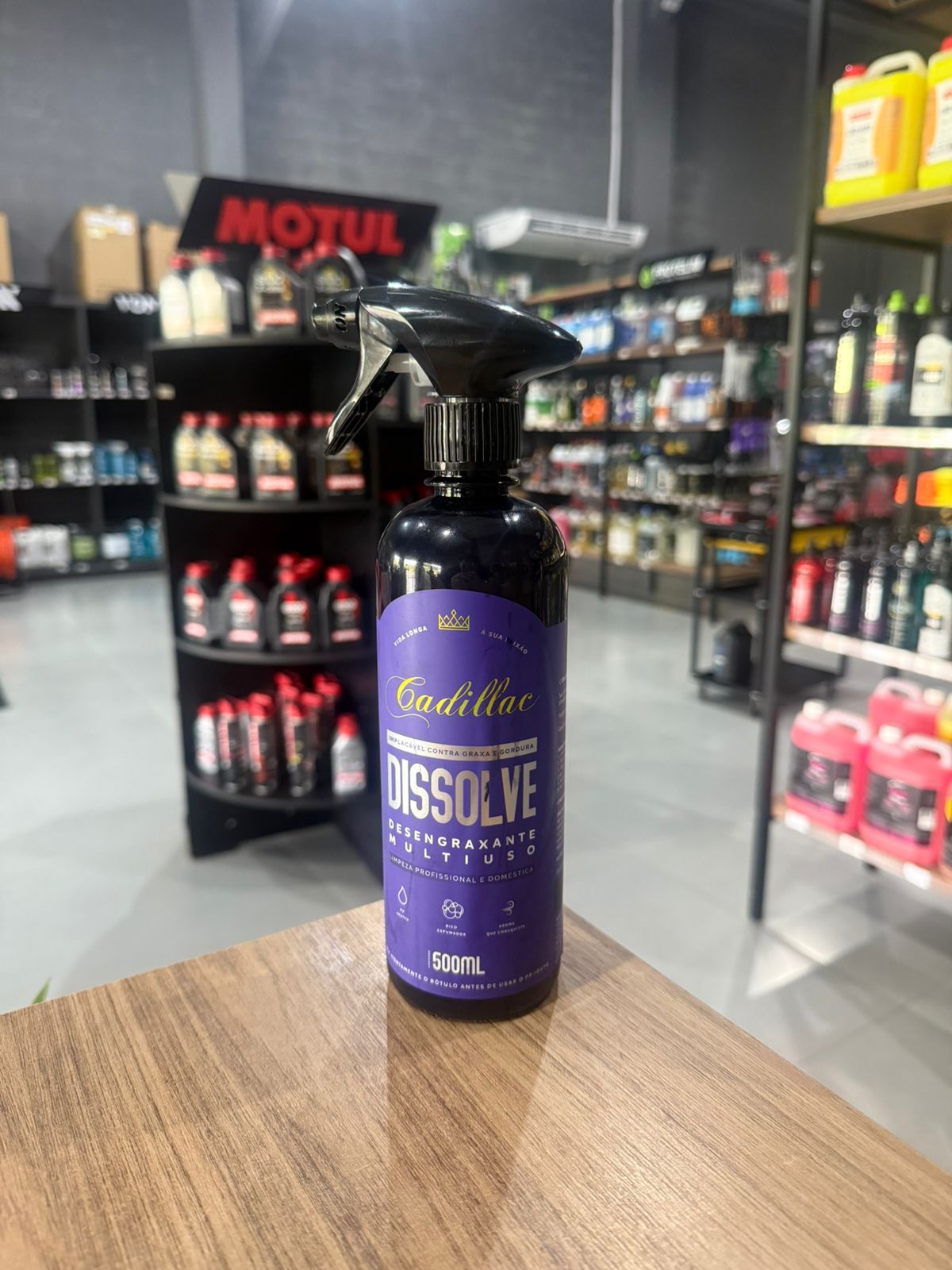dissolvecadillac500ml Dissolve Desengraxante Multiuso 500ml - Cadillac - Imagem 1