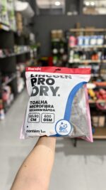 Toalha de Secagem Premium Cinza 60x90cm 600gsm - Lincoln